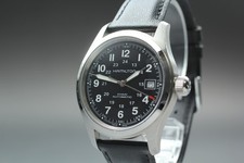 [Quase em perfeito estado] Hamilton Khaki Field H704551 relógio masculino automático mostrador preto 38mm comprar usado  Enviando para Brazil