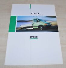 Folheto Iveco Daily Chassis cabine leve alcance van caminhão Prospekt NL comprar usado  Enviando para Brazil