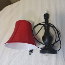 Candlestick lamp red for sale  Rochester