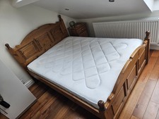 Solid pine double for sale  WARRINGTON