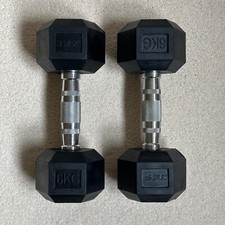 Pair 6kg rubber for sale  COLCHESTER