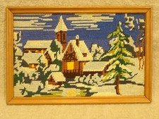 Canevas fini paysage d'occasion  Rupt-sur-Moselle