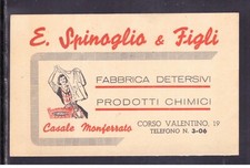 Biglietto pubblicitario casale usato  Italia