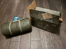 Saco de dormir vintage Sears Roebuck & Co 33x67 verde com caixa enchimento líquido 2 lb EUA comprar usado  Enviando para Brazil