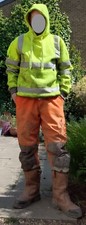Portwest orange vis for sale  LONDON
