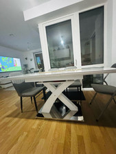 Marble extendable dining for sale  BARKING