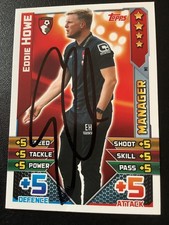 Signed eddie howe for sale  LINCOLN