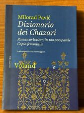 Dizionario dei chazari usato  Trieste