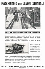 Pubblicita 1939 motomeccanica usato  Biella