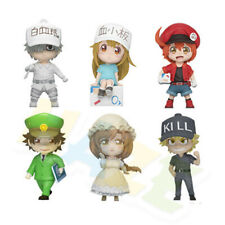 6 peças/conjunto de células de anime no trabalho! Boneco plaquetário glóbulo vermelho branco modelo brinquedo novo, usado comprar usado  Enviando para Brazil