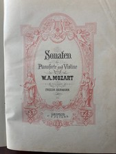 Bände mozart sonaten gebraucht kaufen  Düren