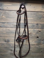 English sidepull bridle d'occasion  Expédié en Belgium