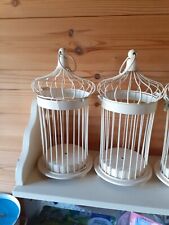 White metal birdcages for sale  CHELMSFORD