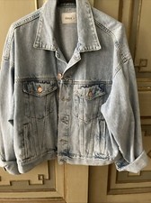 Giubbotto denim jeans usato  Barletta