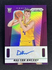 2024-25 Panini Prizm DECA Dalton Knecht roxo RC assinaturas de novato autografadas /75 comprar usado  Enviando para Brazil