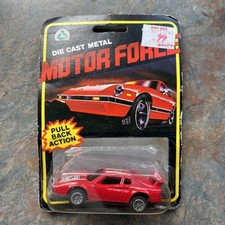 Motor Force Ferrari #3 carro de metal fundido vermelho década de 1980 comprar usado  Enviando para Brazil