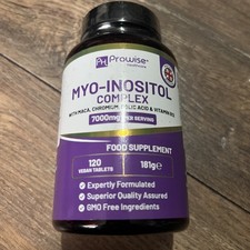 Complexo de mio-inositol 120 comprimidos 7000mg por porção com raiz de maca, 28/02 comprar usado  Enviando para Brazil