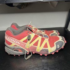 Tênis de corrida Salomon Speedcross 3 trilha vermelho feminino tamanho 10 comprar usado  Enviando para Brazil