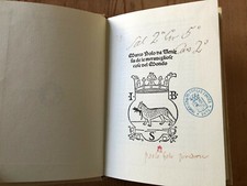 Faksimile Ausgabe - DELLE COSE MARAVIGLIOSE DEL MONDO Von Marco Polo - 1995, usado comprar usado  Enviando para Brazil