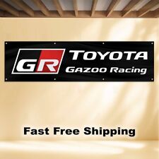 Usado, TOYOTA GAZOO RACING 2'X8' BANNER BANDEIRA TRD TOYOTA GR comprar usado  Enviando para Brazil