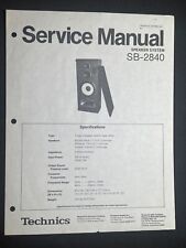 Technics 2840 service for sale  Brighton