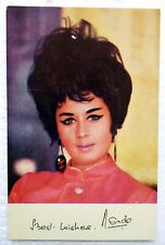 Cartão postal antigo raro da atriz de Bollywood Nanda original Índia comprar usado  Enviando para Brazil