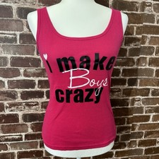 Camiseta Regata Emme Jordan I Make Boys Crazy - Feminina Tamanho M Rosa comprar usado  Enviando para Brazil
