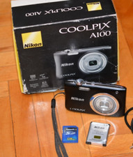 Câmera Digital Digicam Nikon Coolpix A100 20.1MP Zoom 10X na Caixa comprar usado  Enviando para Brazil