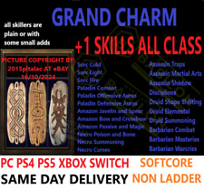 ✅PC PS4 PS5 XBOX SWITCH✅CHARMS +1 SKILL ALL CLASS D2R DIABLO 2 ITENS RESSUSCITADOS comprar usado  Enviando para Brazil