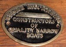Heavy brass plaque. for sale  TONBRIDGE