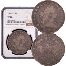 1802 draped bust for sale  San Francisco