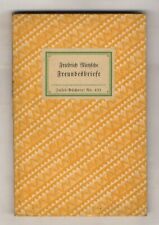 Freundesbriefe. ausgewählt vo usato  Firenze