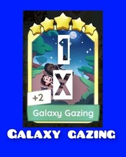 1 x Galaxy Gazing (Conjunto - 19) Mono_poly_go - ADESIVO BLITZ DOURADO envio rápido comprar usado  Enviando para Brazil