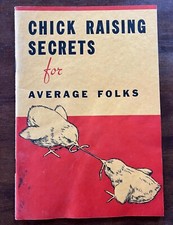 1920 chick raising for sale  Manzanola