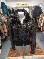 Giubbotto visone nero usato  Genova