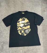 Camo bape shirt for sale  SOUTHALL