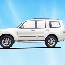 Ajuste para Mitsubishi Pajero / Montero 2011-2019 para-sol janelas laterais 8 peças, usado comprar usado  Enviando para Brazil