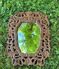 Carved wood mirror for sale  Elizabeth
