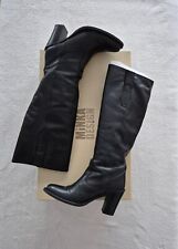 Bottes cuir noir d'occasion  France