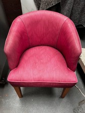 Red curved back for sale  NOTTINGHAM