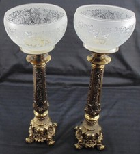 Vintage pair brass for sale  USA