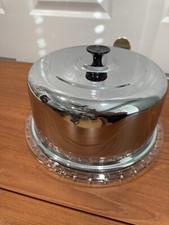 Vintage chrome cake for sale  Fullerton