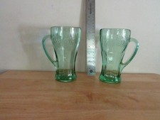 Coke glass green for sale  Lansing