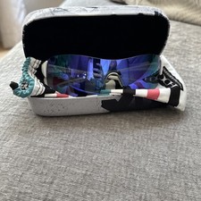 Óculos de sol Oakley Conduct 009121–02 135 EUA branco G2 espelhado roxo/verde comprar usado  Enviando para Brazil