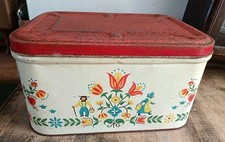 Vintage tin metal for sale  LEIGH