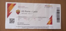 Roma biglietto tribuna usato  Italia