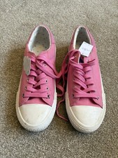 Girls canvas trainers for sale  COALVILLE