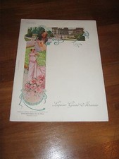 Menu vintage liqueur usato  San Lazzaro di Savena