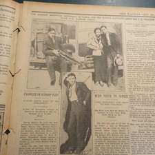 Jornal Outlaws in a Trap 24 de julho de 1933 comprar usado  Enviando para Brazil