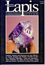 Mineralien Lapis Heft 10 Okt 2003 Amethyst Zillertal Achat Sierra Pintada Naret, usado comprar usado  Enviando para Brazil